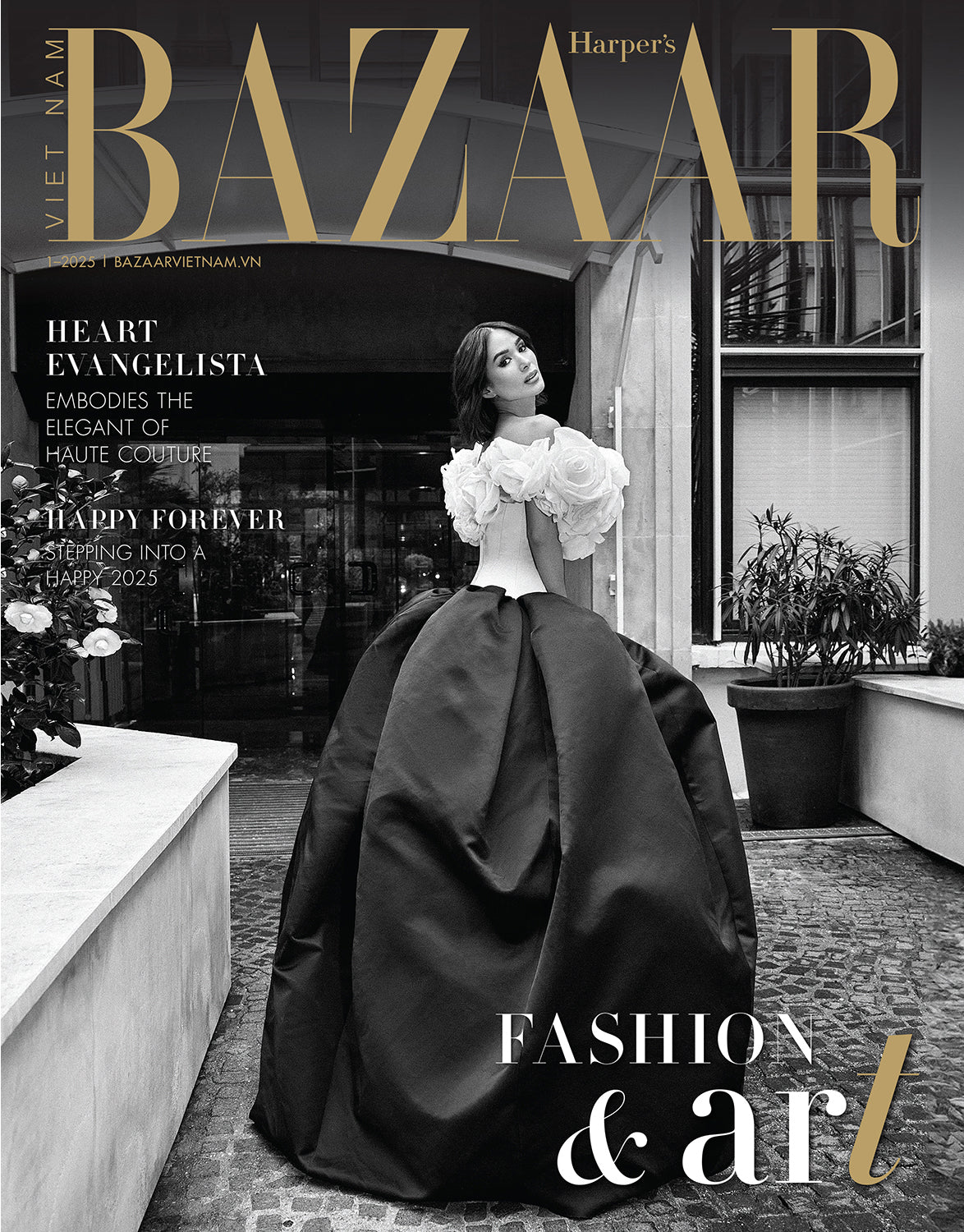 Heart Evangelista Harper's Bazaar Vietnam January 2025 (Signed, US-Bound)